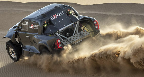 Toyota GAZOO Racing Hilux Dakar Rally 21 la